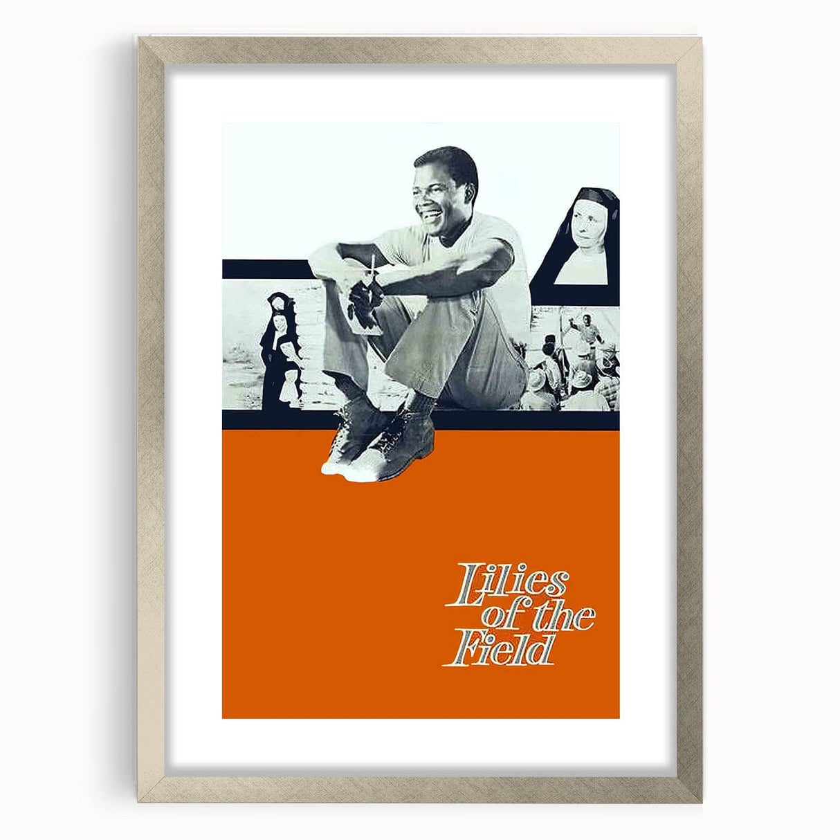 Vintage Film Posters 1960s – Lilies of the Field Classic Movie Print