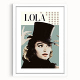 Retro Cinema Art 1960s – Lola Vintage Movie Poster Print
