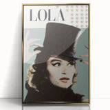 Retro Cinema Art 1960s – Lola Vintage Movie Poster Print