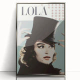 Retro Cinema Art 1960s – Lola Vintage Movie Poster Print