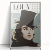 Retro Cinema Art 1960s – Lola Vintage Movie Poster Print