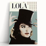 Retro Cinema Art 1960s – Lola Vintage Movie Poster Print