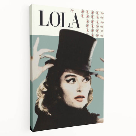 Retro Cinema Art 1960s – Lola Vintage Movie Poster Print