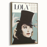 Retro Cinema Art 1960s – Lola Vintage Movie Poster Print