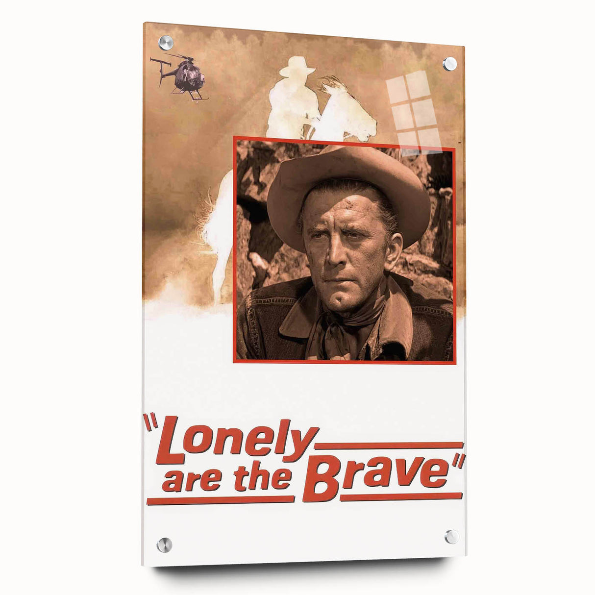 Classic 60s Movie Prints - Lonely Are the Brave Vintage Film Poster