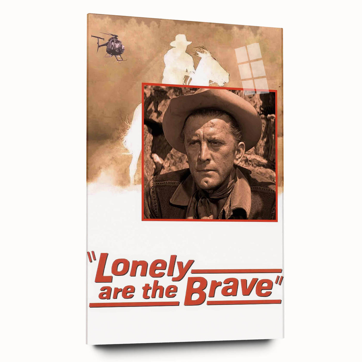 Classic 60s Movie Prints - Lonely Are the Brave Vintage Film Poster