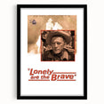 Classic 60s Movie Prints - Lonely Are the Brave Vintage Film Poster