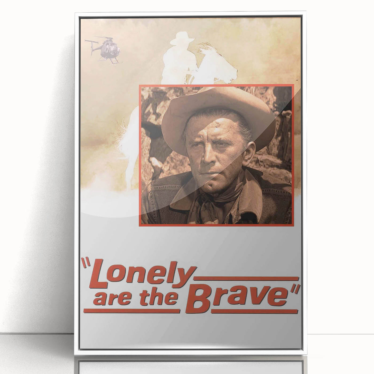 Classic 60s Movie Prints - Lonely Are the Brave Vintage Film Poster