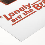 Classic 60s Movie Prints - Lonely Are the Brave Vintage Film Poster
