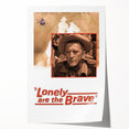 Classic 60s Movie Prints - Lonely Are the Brave Vintage Film Poster