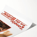 Classic 60s Movie Prints - Lonely Are the Brave Vintage Film Poster