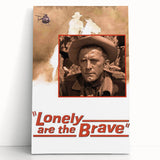 Classic 60s Movie Prints - Lonely Are the Brave Vintage Film Poster