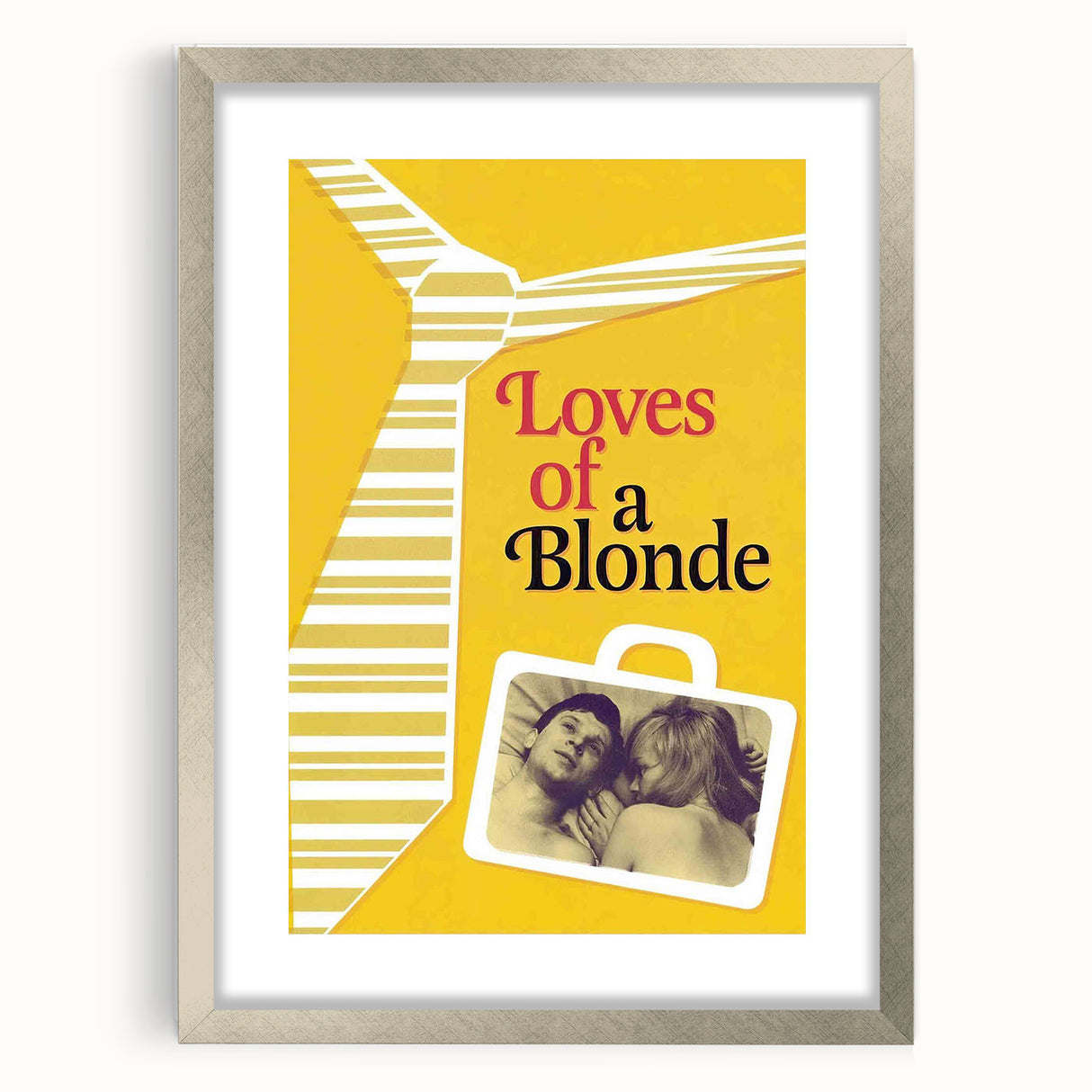 Classic 60s Movie Prints - Loves of a Blonde Vintage Film Poster