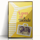 Classic 60s Movie Prints - Loves of a Blonde Vintage Film Poster