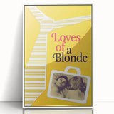 Classic 60s Movie Prints - Loves of a Blonde Vintage Film Poster