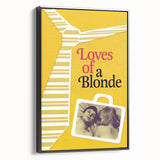 Classic 60s Movie Prints - Loves of a Blonde Vintage Film Poster