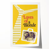 Classic 60s Movie Prints - Loves of a Blonde Vintage Film Poster