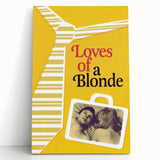 Classic 60s Movie Prints - Loves of a Blonde Vintage Film Poster