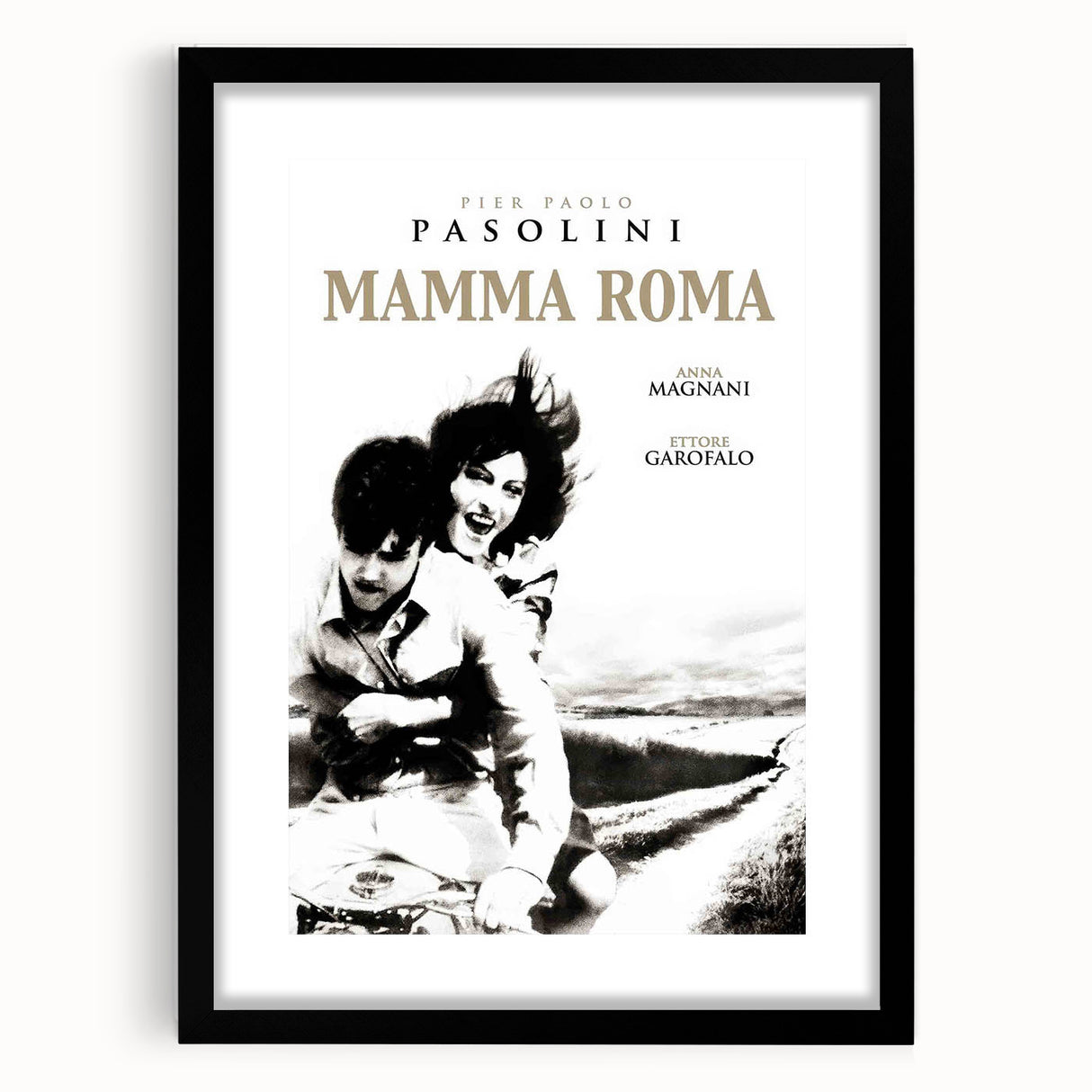 Vintage Film Posters 1960s - Mamma Roma Retro Cinema Art
