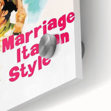 Classic 60s Movie Prints - Marriage Italian Style Vintage Poster