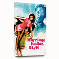 Classic 60s Movie Prints - Marriage Italian Style Vintage Poster