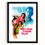 Classic 60s Movie Prints - Marriage Italian Style Vintage Poster