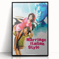 Classic 60s Movie Prints - Marriage Italian Style Vintage Poster