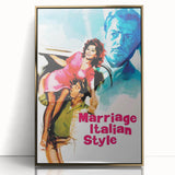 Classic 60s Movie Prints - Marriage Italian Style Vintage Poster