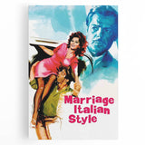 Classic 60s Movie Prints - Marriage Italian Style Vintage Poster