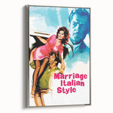 Classic 60s Movie Prints - Marriage Italian Style Vintage Poster