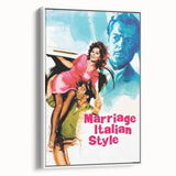 Classic 60s Movie Prints - Marriage Italian Style Vintage Poster