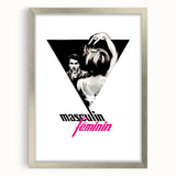 Vintage Film Posters 1960s - Masculin Féminin Retro Movie Art