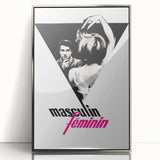 Vintage Film Posters 1960s - Masculin Féminin Retro Movie Art