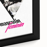 Vintage Film Posters 1960s - Masculin Féminin Retro Movie Art