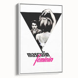 Vintage Film Posters 1960s - Masculin Féminin Retro Movie Art