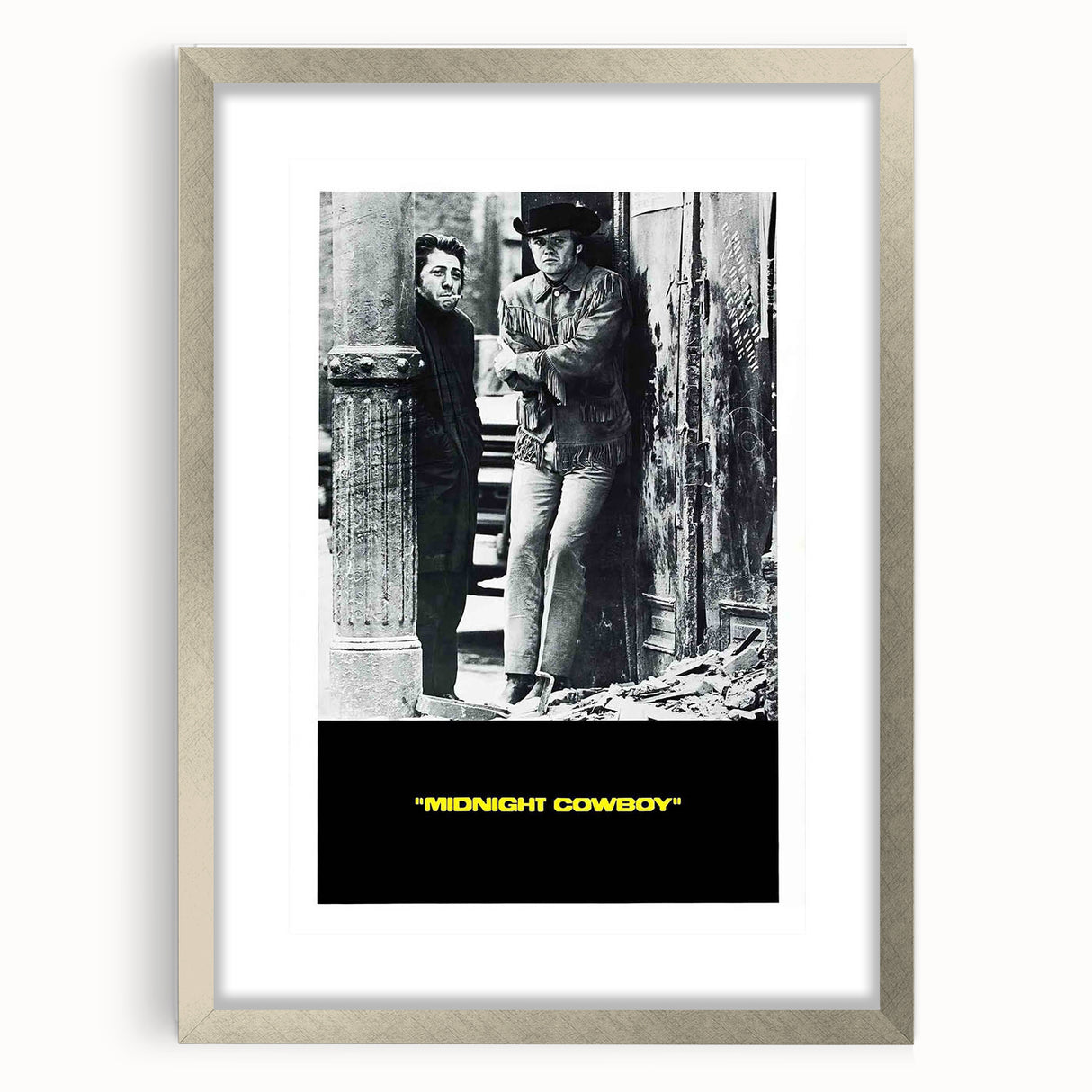 Classic 60s Movie Prints - Midnight Cowboy Vintage Film Poster