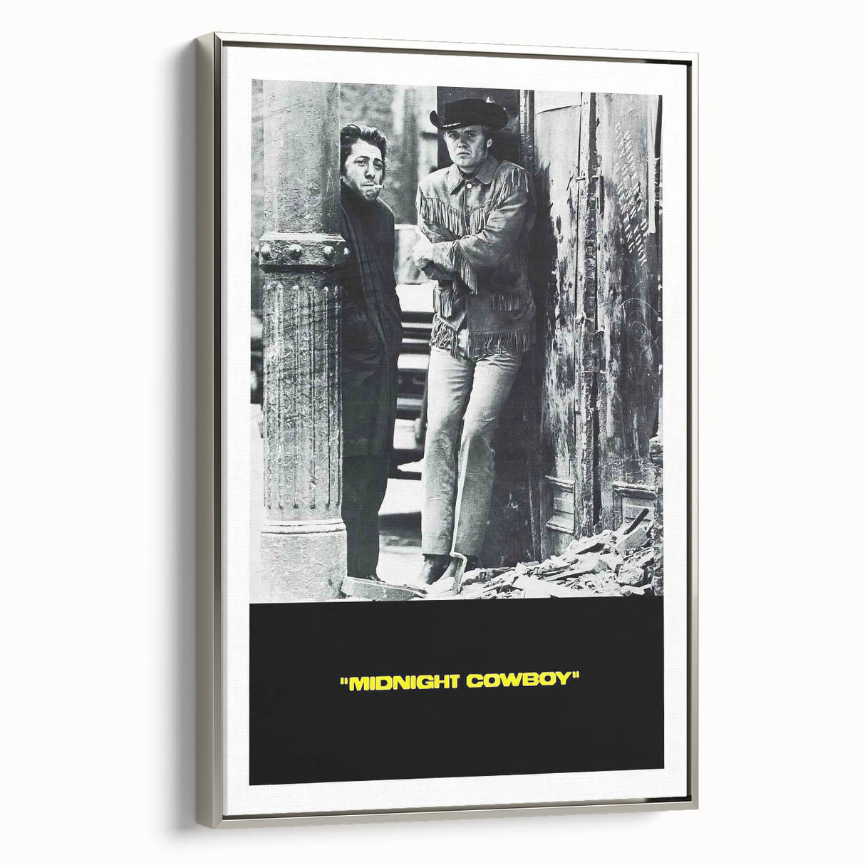 Classic 60s Movie Prints - Midnight Cowboy Vintage Film Poster