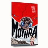 Classic 60s Movie Prints - Mothra Vintage Sci-Fi Film Poster