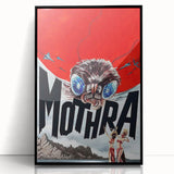 Classic 60s Movie Prints - Mothra Vintage Sci-Fi Film Poster