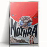 Classic 60s Movie Prints - Mothra Vintage Sci-Fi Film Poster
