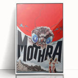 Classic 60s Movie Prints - Mothra Vintage Sci-Fi Film Poster