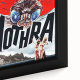 Classic 60s Movie Prints - Mothra Vintage Sci-Fi Film Poster