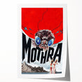Classic 60s Movie Prints - Mothra Vintage Sci-Fi Film Poster