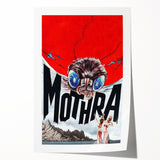 Classic 60s Movie Prints - Mothra Vintage Sci-Fi Film Poster