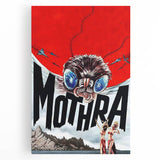 Classic 60s Movie Prints - Mothra Vintage Sci-Fi Film Poster
