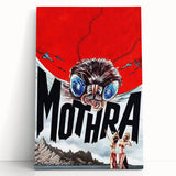 Classic 60s Movie Prints - Mothra Vintage Sci-Fi Film Poster