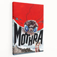 Classic 60s Movie Prints - Mothra Vintage Sci-Fi Film Poster