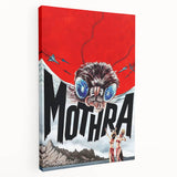 Classic 60s Movie Prints - Mothra Vintage Sci-Fi Film Poster