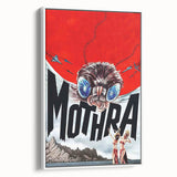 Classic 60s Movie Prints - Mothra Vintage Sci-Fi Film Poster