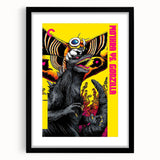 Classic 60s Movie Prints - Mothra vs. Godzilla Vintage Poster